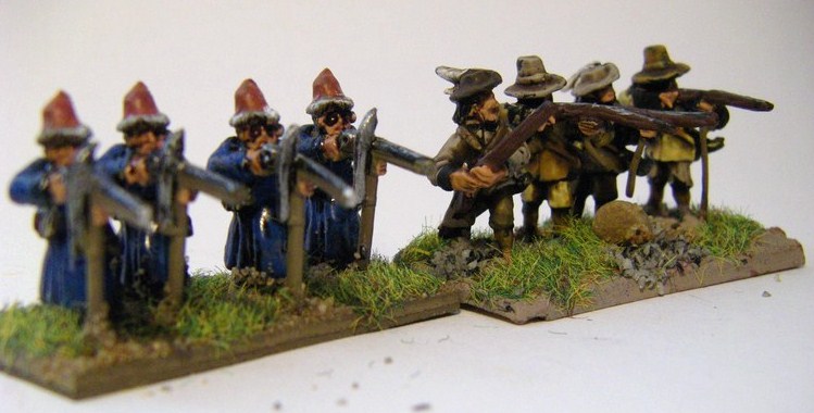 15mm Renaissance Infantry Compared